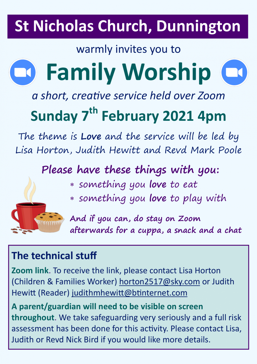 Family Worship 2.2.2020 4pm