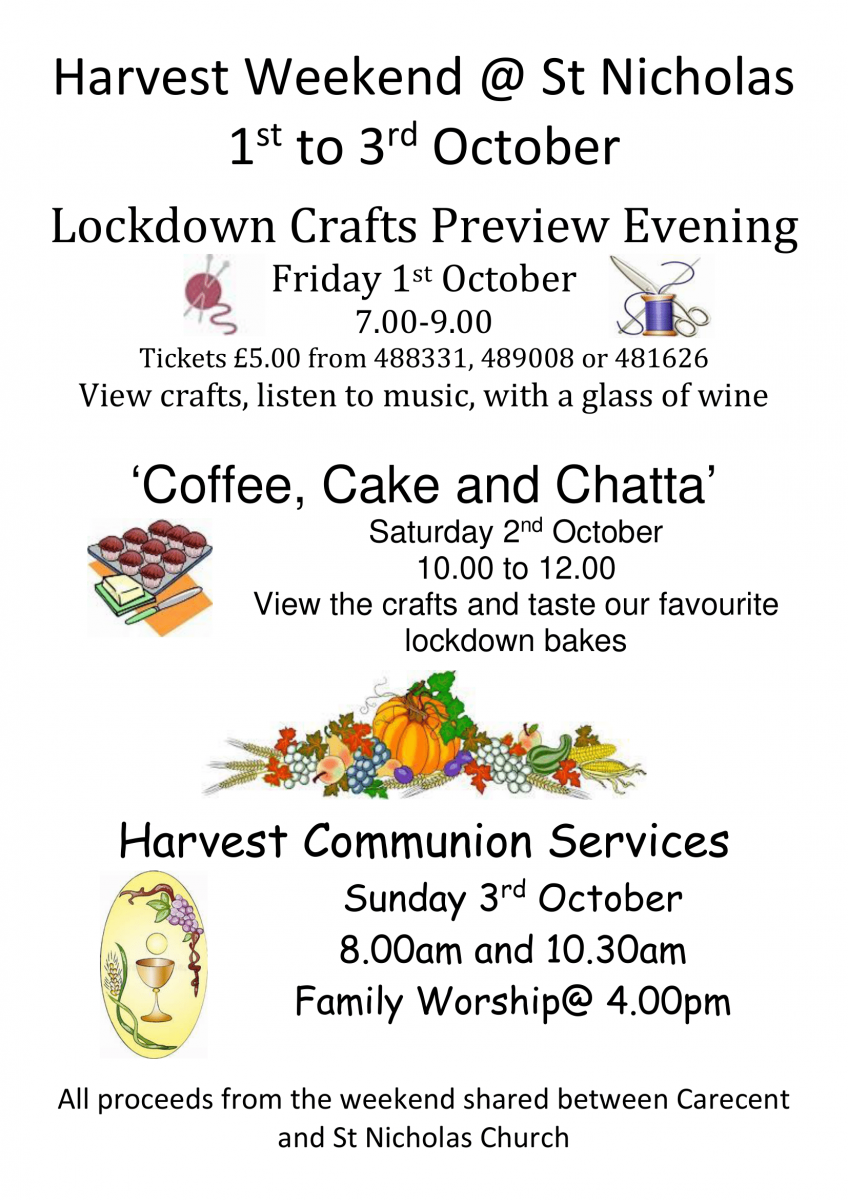 Harvest Weekend poster